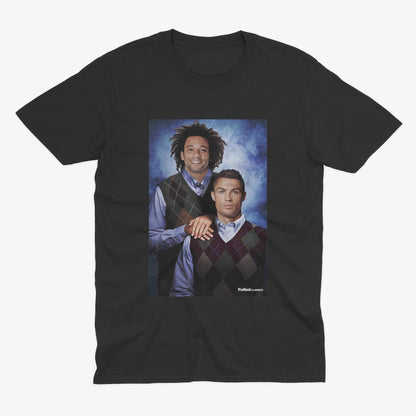 Marcelo & Cristiano Ronaldo T Shirt | Real Madrid T Shirt | Real Madrid Fan | Real Madrid Gift | Marcelo and Ronaldo