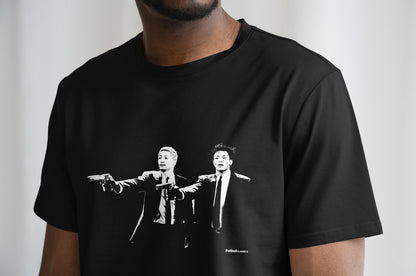 Daizen Maeda & Reo Hatate Pulp Fiction Style T Shirt | Celtic T Shirt | Celtic Fan | Celtic Shirt | Funny Celtic Tee | Scotland | Scottish