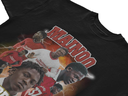 Kobbie Mainoo Homage | Manchester United T Shirt | MUFC | Football | Soccer | Man Utd Fan | Manchester United Gift
