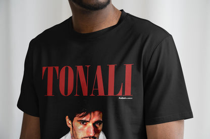 Sandro Tonali Scarface Style T Shirt | Newcastle T Shirt | Nufc | Geordie T Shirt | Funny Football Tee | Newcastle United | Newcastle Fan