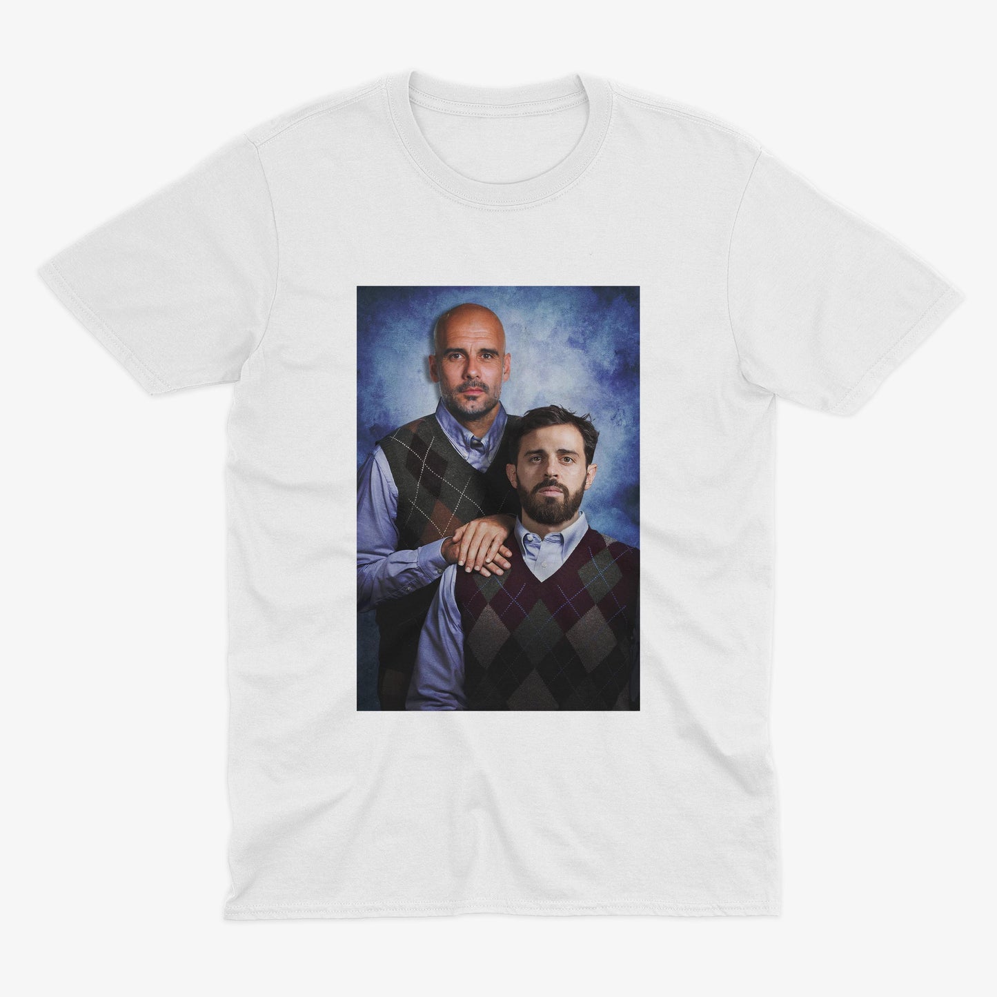 Pep Guardiola & Bernardo Silva T Shirt | Man City Gift | Man City T Shirt | MCFC | Manchester City Gift