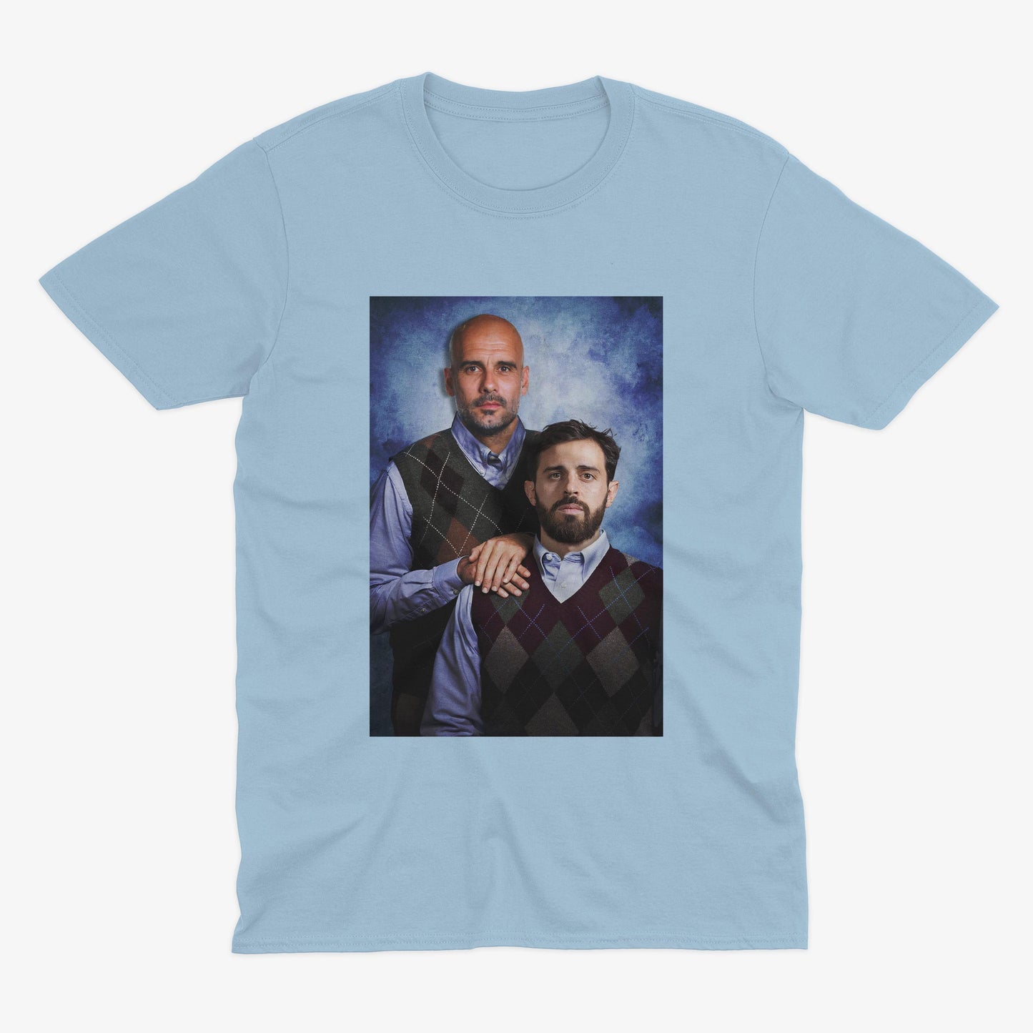 Pep Guardiola & Bernardo Silva T Shirt | Man City Gift | Man City T Shirt | MCFC | Manchester City Gift