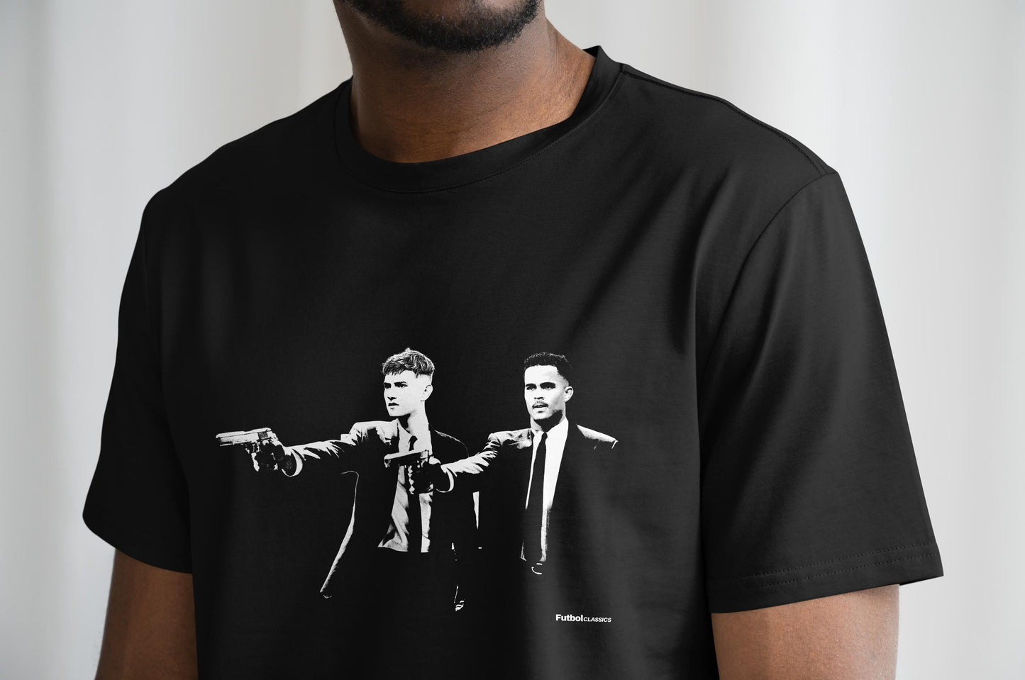 David Brooks & Justin Kluivert Pulp Fiction Style T Shirt | Bournemouth T Shirt Bournemouth Fan | Cherries Fan | Bournemouth Gift | Boscombe