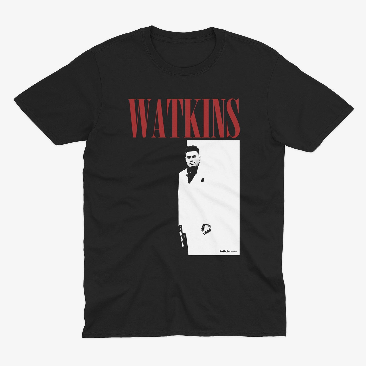 Ollie Watkins Scarface Style T Shirt | Aston Villa T Shirt | AVFC | Aston Villa Shirt | Villa Park | Aston Villa Fan | Aston Villa Gift