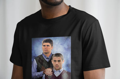Niall Quinn & Kevin Phillips T Shirt | Sunderland Gift | Sunderland T Shirt | SAFC | Mackem Gift | Superkev Sunderland | Mackem T Shirt