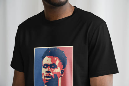 Bukayo Saka Tribute - Graphic | Arsenal T Shirt | AFC | Football | Soccer | Arsenal Fan | Arsenal Gift | Saka Arsenal | Emirates Stadium