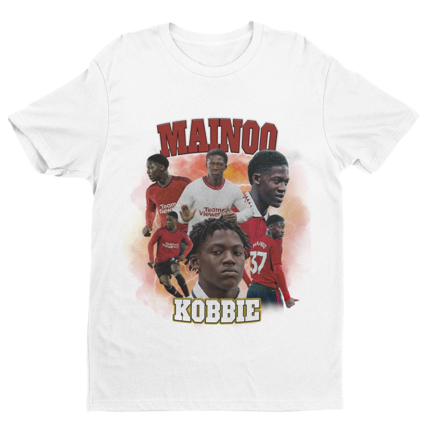 Kobbie Mainoo Homage | Manchester United T Shirt | MUFC | Football | Soccer | Man Utd Fan | Manchester United Gift