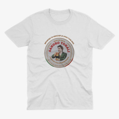 Sandro Tonali - Made In Italia | Newcastle T Shirt | NUFC | Football | Soccer | Newcastle Fan | Newcastle Gift | Tonali Italy T Shirt
