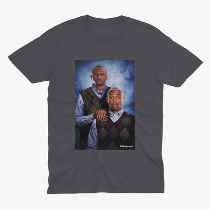 Patrick Viera & Thierry Henry T Shirt | Arsenal T Shirt | Arsenal Fan | Arsenal Gift | Viera and Henry | Gunners | Invincibles | Legends