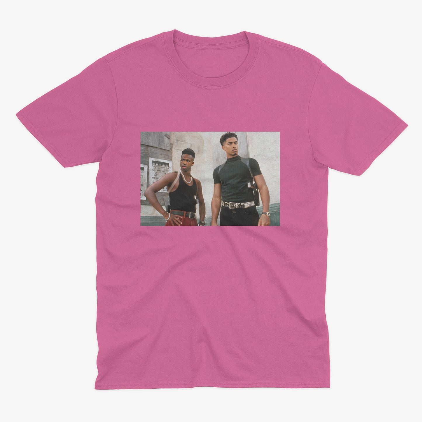 Vini Jr & Jude Bellingham Bad Boys Style T Shirt | Real Madrid T Shirt | Real Madrid FC T Shirt | Bernabau | Real Madrid Fan