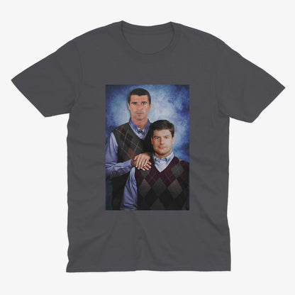Roy Keane & Dennis Irwin T Shirt | Man UTD Gift | Man UTD T Shirt | MUFC | Manchester United Gift