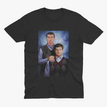 Roy Keane & Dennis Irwin T Shirt | Man UTD Gift | Man UTD T Shirt | MUFC | Manchester United Gift
