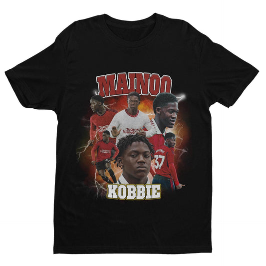 Kobbie Mainoo Homage | Manchester United T Shirt | MUFC | Football | Soccer | Man Utd Fan | Manchester United Gift