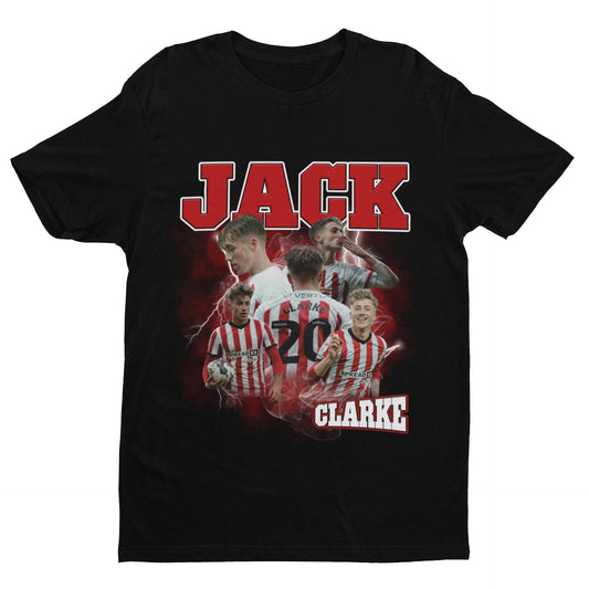 Jack Clarke Homage | Sunderland T Shirt | SAFC | Football | Soccer | Sunderland Fan | Sunderland Gift