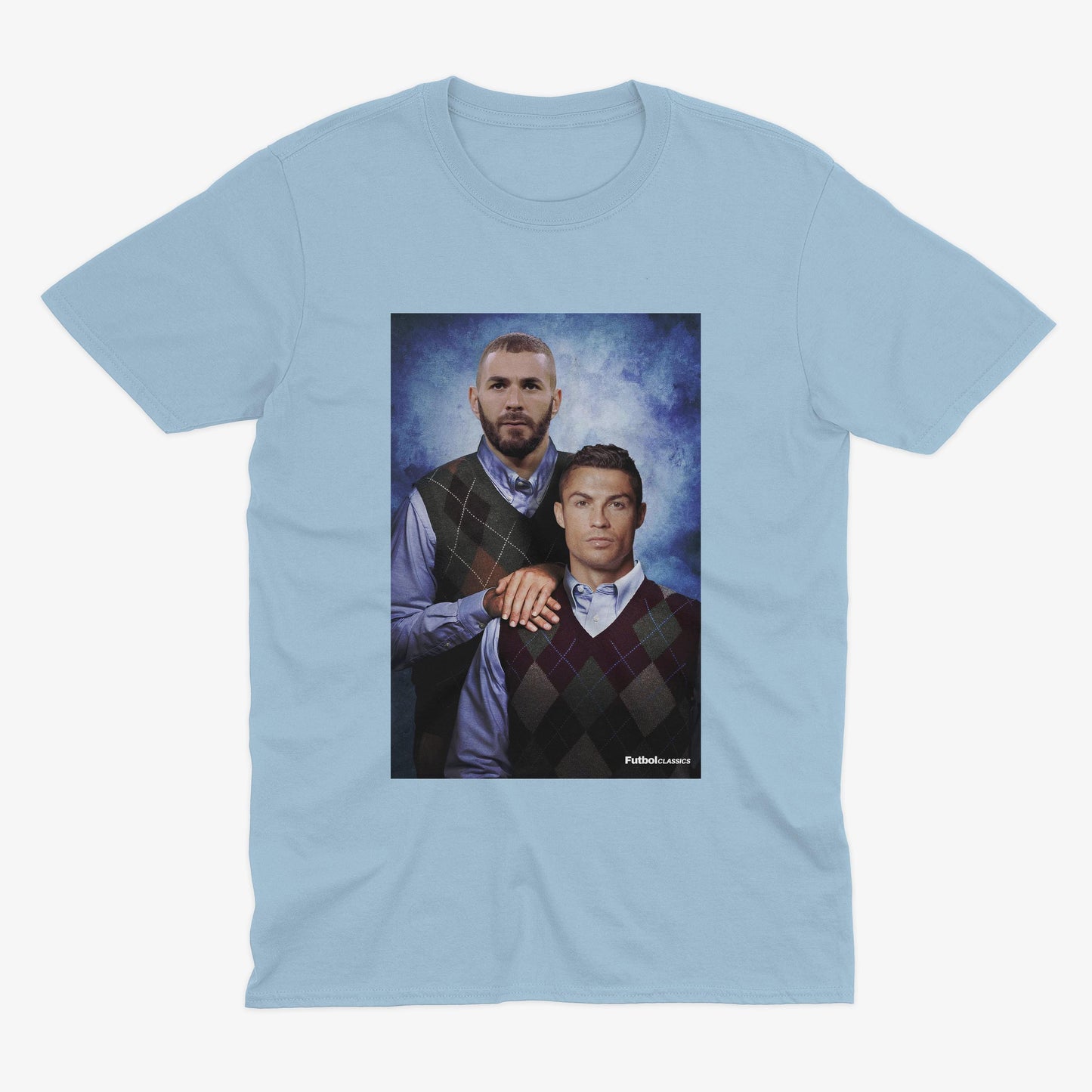 Karim Benzema & Cristiano Ronaldo T Shirt | Real Madrid T Shirt | Real Madrid Fan | Real Madrid Gift | Benzema and Ronaldo