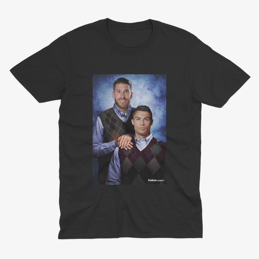 Sergio Ramos & Cristiano Ronaldo T Shirt | Real Madrid T Shirt | Real Madrid Fan | Real Madrid Gift | Ramos and Ronaldo