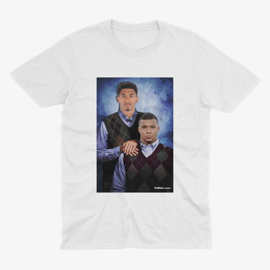 Jude Bellingham & Kylian Mbappe T Shirt | Real Madrid T Shirt | Mbappe T Shirt | Hala Madrid | Los Blancos | Real Madrid Gift