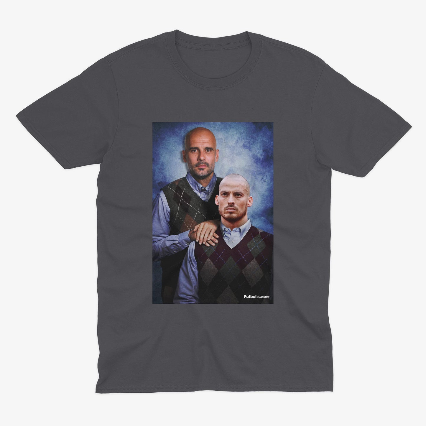 Pep Guardiola & David Silva T Shirt | Man City Gift | Man City T Shirt | MCFC | Manchester City Gift