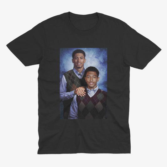 Jude Bellingham & Jobe Bellingham T Shirt | Real Madrid T Shirt | Sunderland T Shirt | Football Brothers