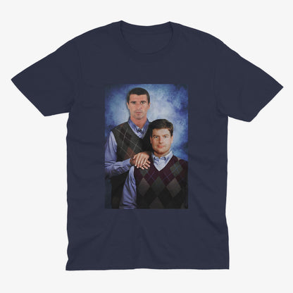 Roy Keane & Dennis Irwin T Shirt | Man UTD Gift | Man UTD T Shirt | MUFC | Manchester United Gift