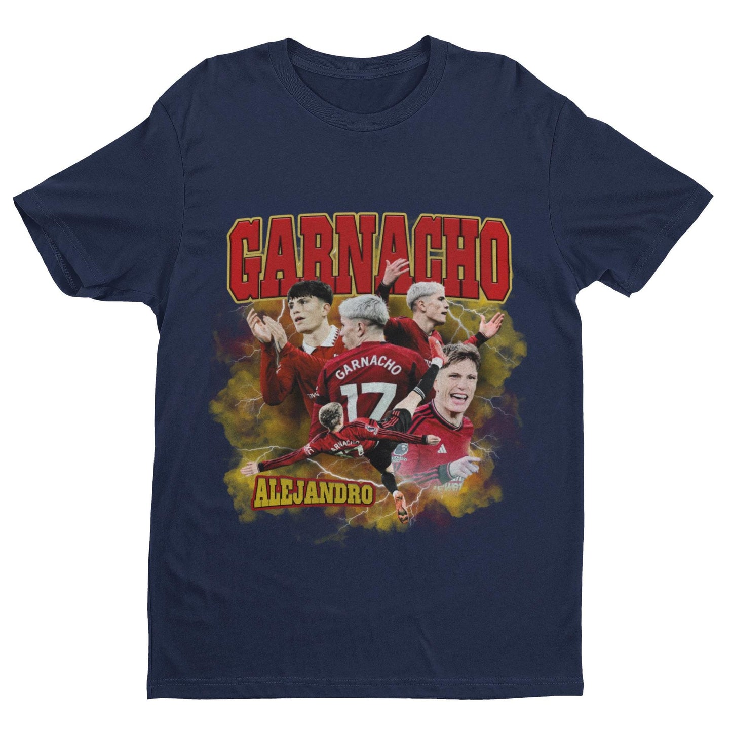 Alejandro Garnacho Homage | Manchester United T Shirt | MUFC | Football | Soccer | Man Utd Fan | Manchester United Gift