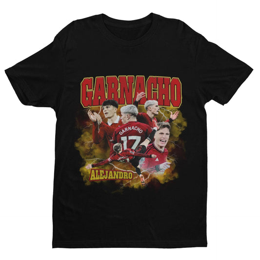 Alejandro Garnacho Homage | Manchester United T Shirt | MUFC | Football | Soccer | Man Utd Fan | Manchester United Gift