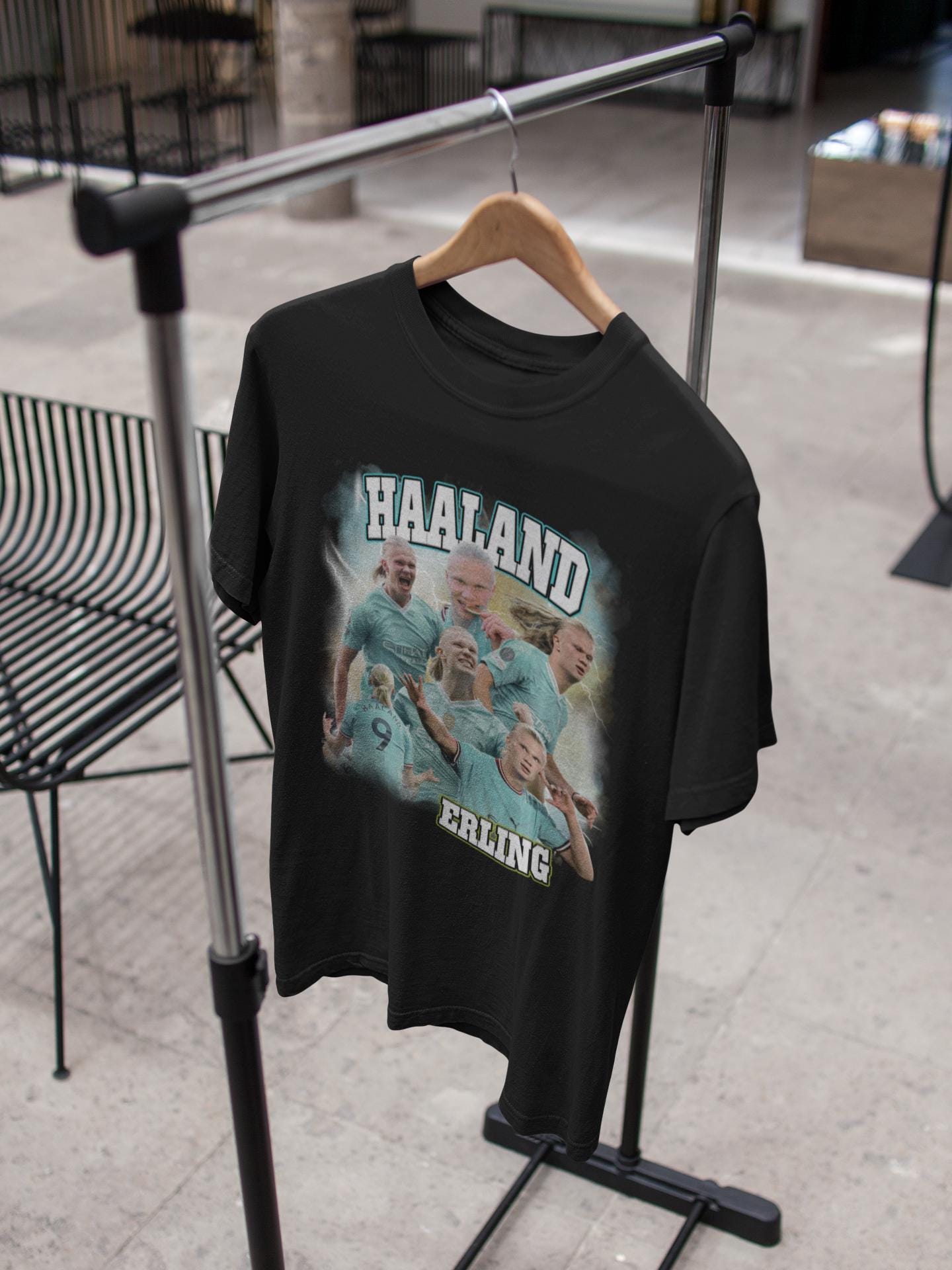 Erling Haaland Homage | Manchester City T Shirt | MCFC | Football | Soccer | Man City Fan | Manchester City Gift