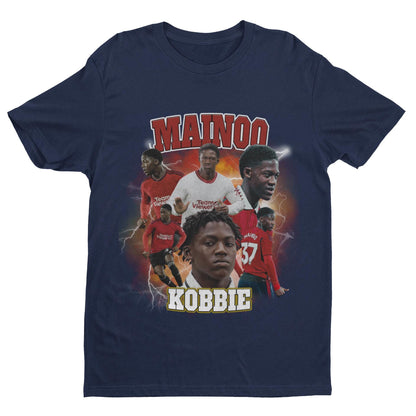 Kobbie Mainoo Homage | Manchester United T Shirt | MUFC | Football | Soccer | Man Utd Fan | Manchester United Gift