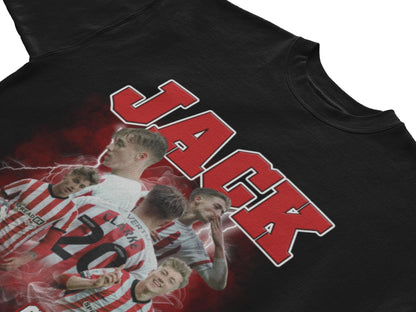 Jack Clarke Homage | Sunderland T Shirt | SAFC | Football | Soccer | Sunderland Fan | Sunderland Gift
