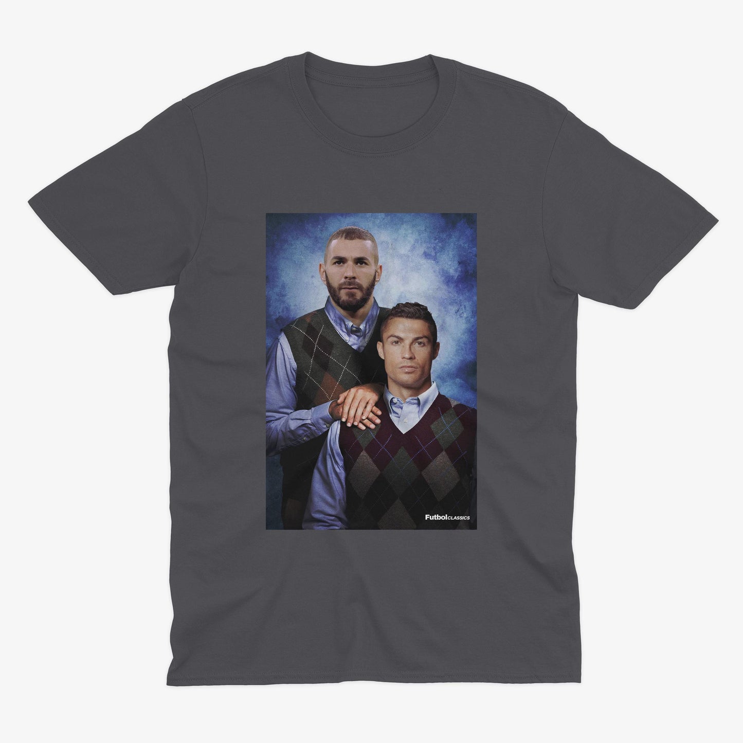 Karim Benzema & Cristiano Ronaldo T Shirt | Real Madrid T Shirt | Real Madrid Fan | Real Madrid Gift | Benzema and Ronaldo