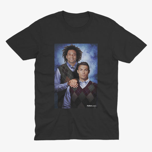 Marcelo & Cristiano Ronaldo T Shirt | Real Madrid T Shirt | Real Madrid Fan | Real Madrid Gift | Marcelo and Ronaldo