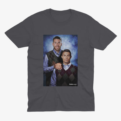 Sergio Ramos & Cristiano Ronaldo T Shirt | Real Madrid T Shirt | Real Madrid Fan | Real Madrid Gift | Ramos and Ronaldo