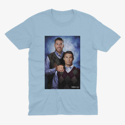 Sergio Ramos & Cristiano Ronaldo T Shirt | Real Madrid T Shirt | Real Madrid Fan | Real Madrid Gift | Ramos and Ronaldo