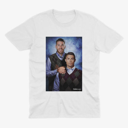 Sergio Ramos & Cristiano Ronaldo T Shirt | Real Madrid T Shirt | Real Madrid Fan | Real Madrid Gift | Ramos and Ronaldo