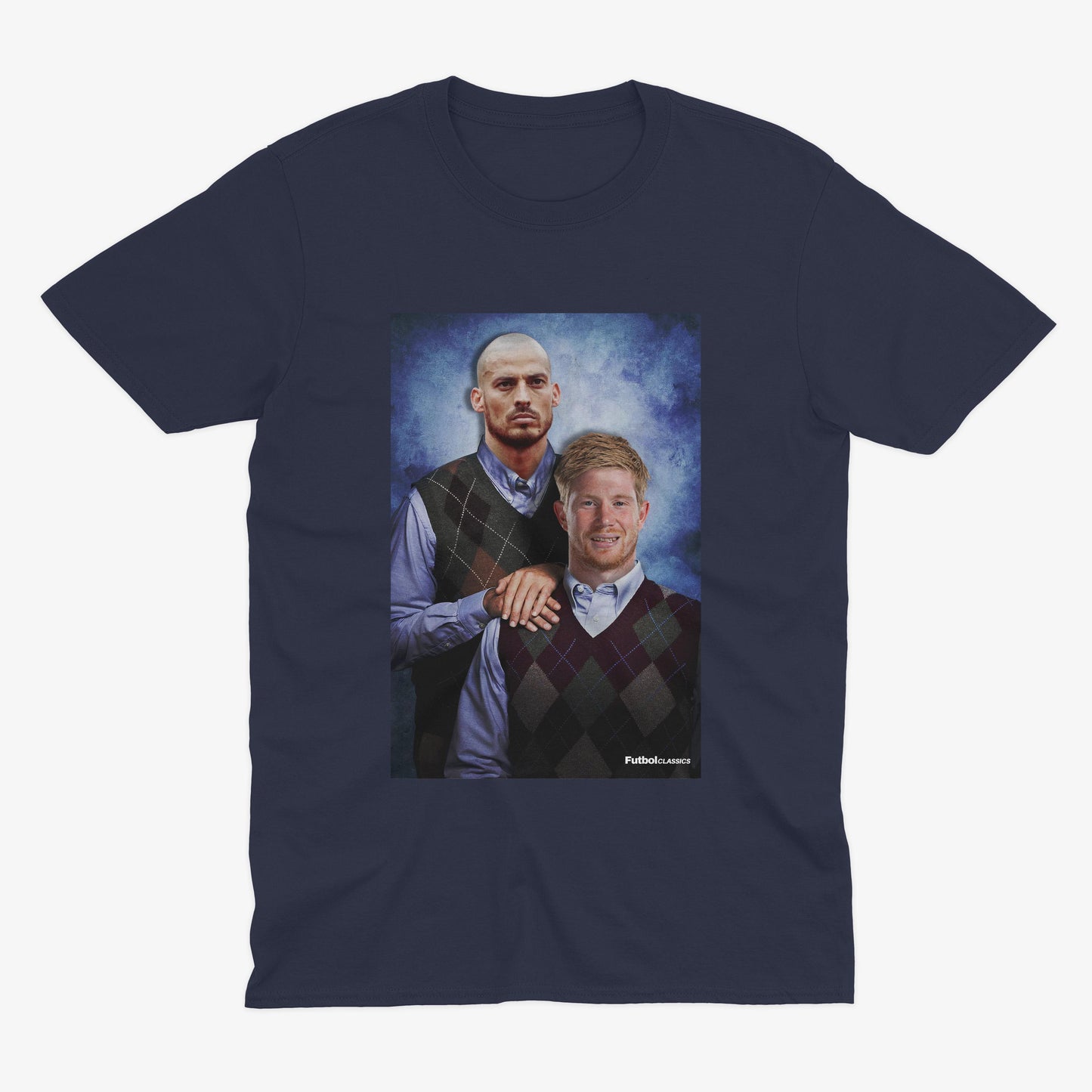 David Silva & Kevin De Bruyne T Shirt | Man City Gift | Man City T Shirt | MCFC | Manchester City Gift